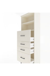 Arges Dolap 2 Raflı 4 Çekmeceli 60x30x163 - S20M072V1A
