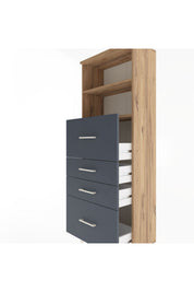 Arges Dolap 2 Raflı 4 Çekmeceli 60x30x163 - S20M072V8A