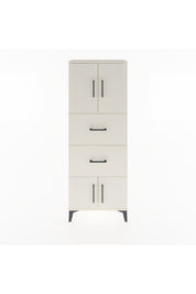 Arges Dolap 2 Raflı 2 Çekmeceli 4 Kapaklı 60x30x163 - S20M073V1A