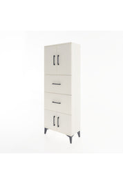 Arges Dolap 2 Raflı 2 Çekmeceli 4 Kapaklı 60x30x163 - S20M073V1A