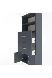Arges Dolap 2 Raflı 2 Çekmeceli 2 Kapaklı 60x30x163 - S20M074V5A