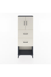 Arges Dolap 2 Raflı 2 Çekmeceli 2 Kapaklı 60x30x163 - S20M075V4A