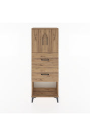 Arges Dolap 2 Raflı 2 Çekmeceli 2 Kapaklı 60x30x163 - S20M075V9A