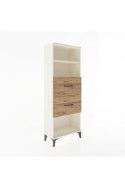 Arges Dolap 2 Raflı 2 Çekmeceli 60x30x163 - S20M076V3A