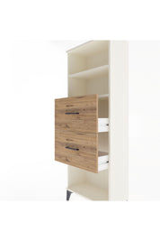 Arges Dolap 2 Raflı 2 Çekmeceli 60x30x163 - S20M076V3A