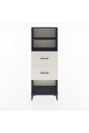 Arges Dolap 2 Raflı 2 Çekmeceli 60x30x163 - S20M076V4A