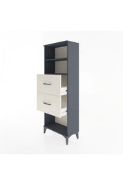 Arges Dolap 2 Raflı 2 Çekmeceli 60x30x163 - S20M076V4A