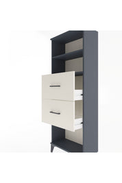 Arges Dolap 2 Raflı 2 Çekmeceli 60x30x163 - S20M076V4A