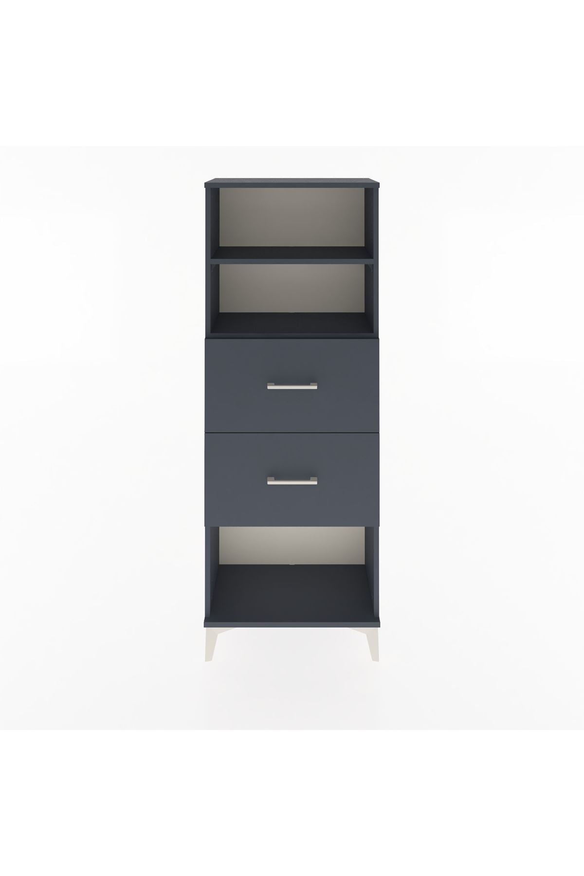 Arges Dolap 2 Raflı 2 Çekmeceli 60x30x163 - S20M076V5A