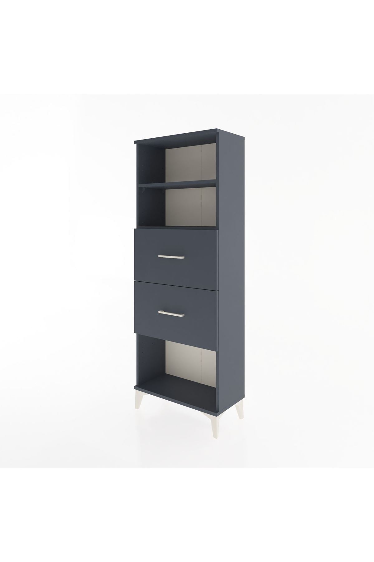 Arges Dolap 2 Raflı 2 Çekmeceli 60x30x163 - S20M076V5A