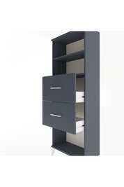 Arges Dolap 2 Raflı 2 Çekmeceli 60x30x163 - S20M076V5A