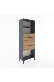 Arges Dolap 2 Raflı 2 Çekmeceli 60x30x163 - S20M076V6A