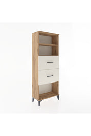 Arges Dolap 2 Raflı 2 Çekmeceli 60x30x163 - S20M076V7A