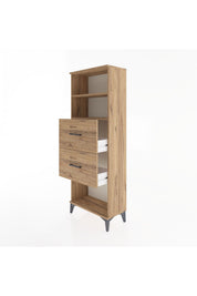 Arges Dolap 2 Raflı 2 Çekmeceli 60x30x163 - S20M076V9A