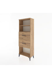 Arges Dolap 2 Raflı 2 Çekmeceli 60x30x163 - S20M076V9A
