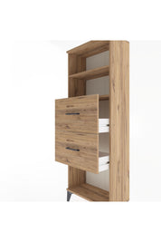 Arges Dolap 2 Raflı 2 Çekmeceli 60x30x163 - S20M076V9A