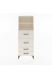 Arges Dolap 2 Raflı 4 Çekmeceli 60x30x163 - S20M078V1A