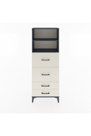 Arges Dolap 2 Raflı 4 Çekmeceli 60x30x163 - S20M078V4A