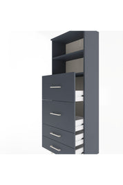 Arges Dolap 2 Raflı 4 Çekmeceli 60x30x163 - S20M078V5A