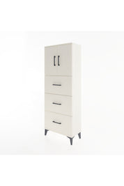 Arges Dolap 2 Raflı 3 Çekmeceli 2 Kapaklı 60x30x163 - S20M079V1A