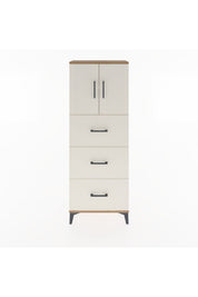 Arges Dolap 2 Raflı 3 Çekmeceli 2 Kapaklı 60x30x163 - S20M079V7A