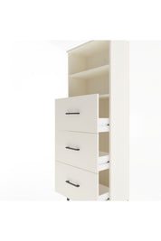Arges Dolap 2 Raflı 3 Çekmeceli 60x30x163 - S20M080V1A