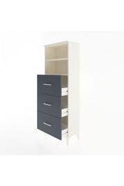 Arges Dolap 2 Raflı 3 Çekmeceli 60x30x163 - S20M080V2A