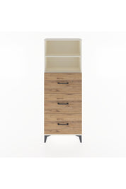 Arges Dolap 2 Raflı 3 Çekmeceli 60x30x163 - S20M080V3A
