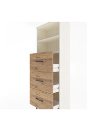 Arges Dolap 2 Raflı 3 Çekmeceli 60x30x163 - S20M080V3A