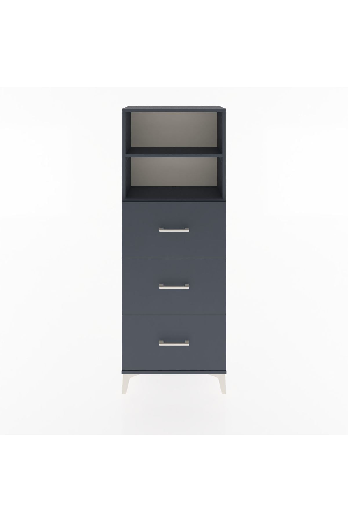 Arges Dolap 2 Raflı 3 Çekmeceli 60x30x163 - S20M080V5A