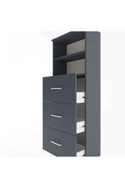 Arges Dolap 2 Raflı 3 Çekmeceli 60x30x163 - S20M080V5A