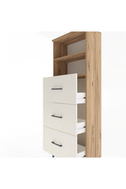Arges Dolap 2 Raflı 3 Çekmeceli 60x30x163 - S20M080V7A