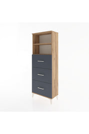 Arges Dolap 2 Raflı 3 Çekmeceli 60x30x163 - S20M080V8A