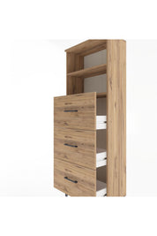Arges Dolap 2 Raflı 3 Çekmeceli 60x30x163 - S20M080V9A