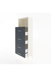 Arges Dolap Tek Raflı 4 Çekmeceli 60x30x163 - S20M082V2A