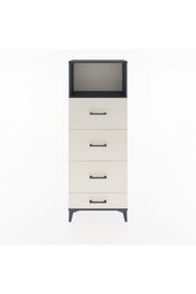 Arges Dolap Tek Raflı 4 Çekmeceli 60x30x163 - S20M082V4A