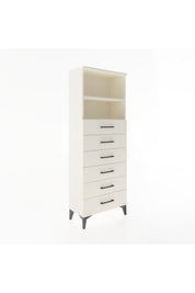 Arges Dolap 2 Raflı 6 Çekmeceli 60x30x163 - S20M084V1A