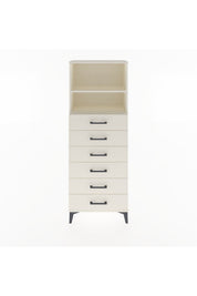 Arges Dolap 2 Raflı 6 Çekmeceli 60x30x163 - S20M084V1A