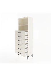 Arges Dolap 2 Raflı 6 Çekmeceli 60x30x163 - S20M084V1A