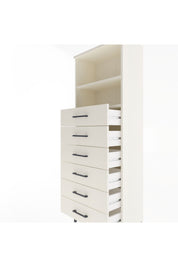 Arges Dolap 2 Raflı 6 Çekmeceli 60x30x163 - S20M084V1A