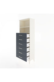 Arges Dolap 2 Raflı 6 Çekmeceli 60x30x163 - S20M084V2A