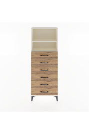 Arges Dolap 2 Raflı 6 Çekmeceli 60x30x163 - S20M084V3A