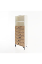 Arges Dolap 2 Raflı 6 Çekmeceli 60x30x163 - S20M084V3A