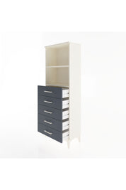 Arges Dolap 2 Raflı 5 Çekmeceli 60x30x163 - S20M086V2A