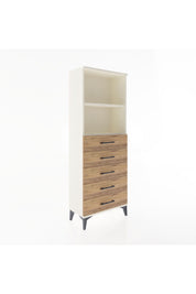 Arges Dolap 2 Raflı 5 Çekmeceli 60x30x163 - S20M086V3A