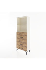 Arges Dolap 2 Raflı 5 Çekmeceli 60x30x163 - S20M086V3A