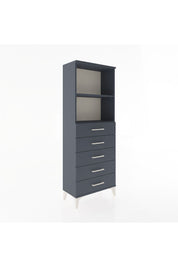 Arges Dolap 2 Raflı 5 Çekmeceli 60x30x163 - S20M086V5A