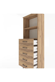 Arges Dolap 2 Raflı 5 Çekmeceli 60x30x163 - S20M086V9A