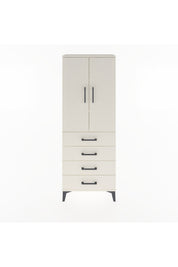 Arges Dolap 3 Raflı 4 Çekmeceli 2 Kapaklı 60x30x163 - S20M087V1A