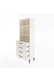 Arges Dolap 2 Raflı 4 Çekmeceli 60x30x163 - S20M088V1A
